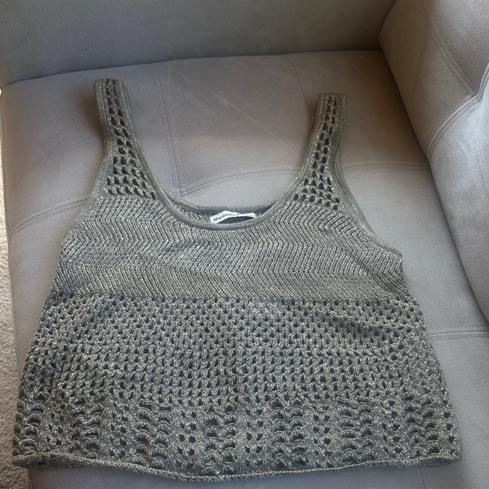 Olive Green Knit Women's Top